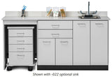 Clinton CartMate Exam Room Base Cabinet 72"W x 35"h