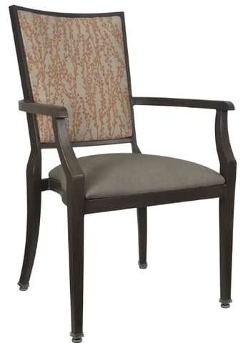 Assisted Living Aluminum Wood Dining Chair- Hugo Promo