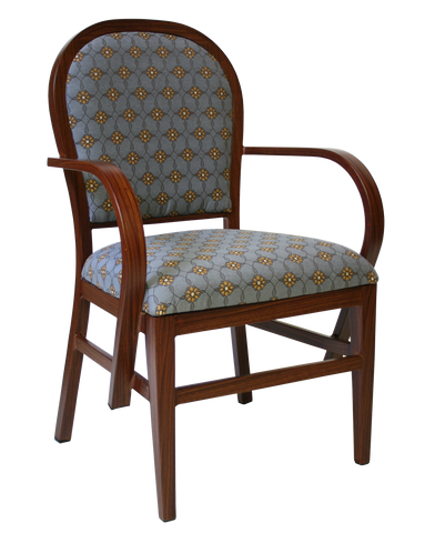 Assisted Living Aluminum Wood Dining Chair- Sanford Clearance