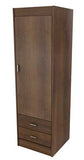 Resident Room Wardrobe, 2 Door, 1 Drawer, Heartland Collection