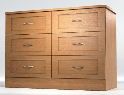 Resident Room 6 Drawer Dresser - Hudson Collection