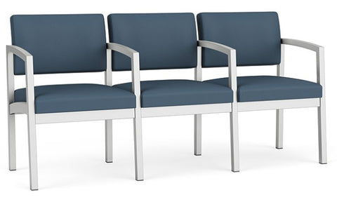Lesro Lenox Steel 3 Seats with Center Arm- LS3103 Quick Ship