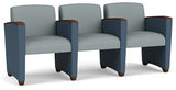 Lesro Savoy 3 Seat Reception Seating with Center Arms - SV3103 Quick Ship