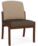 Lesro Weston Wood Armless Reception Chair -WS1102 Quick Ship