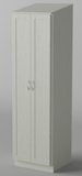 Exam Room Cabinet Package F - Shaker door Wardrobe Tower 24"w