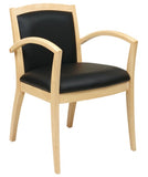 Reception Room Wood Arm Chair NAP97