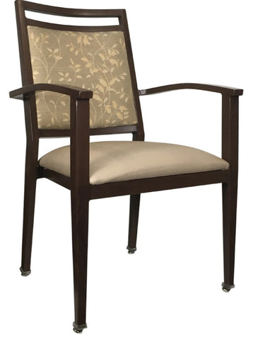 Assisted Living Aluminum Wood Dining Chair- Ryno Promo