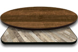 Assisted Living Dining Table Top Only  36" Round HPL top w T-mold edge
