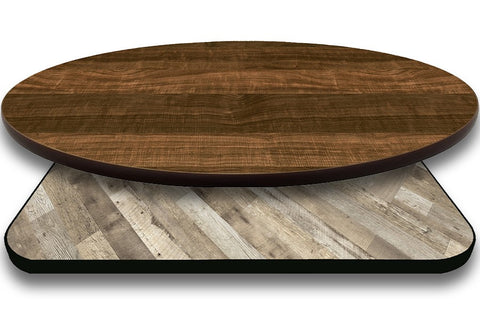 Assisted Living Dining Table Top Only  36" Round HPL top w T-mold edge