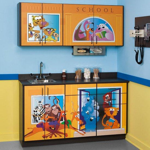 Exam Room Cabinets, Fun Series Pediatric-CostPlus Medical Supply