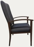 High Back Metal/Wood Resident Chair-CostPlus Medical Supply