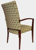 Metal Wood Lounge Chair- Rosewood-CostPlus Medical Supply