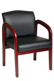 Reception Seating Arm Chair, Hardwood series-CostPlus Medical Supply