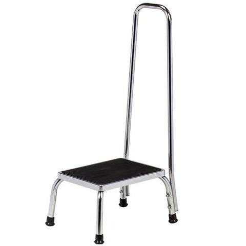 Step Stool,w/ hand rail, 350lb rating-CostPlus Medical Supply