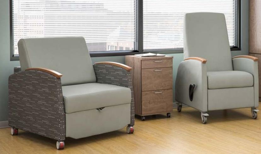 Addressing patient and exam room seating