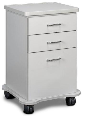 CartMate Exam Room Mobile Treatment Cabinet 20"W x 29.5"h 2 drawers 1 door