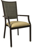 Assisted Living Aluminum Wood Dining Chair- Madison Promo with front casters