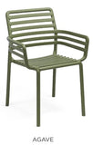 Assisted Living Nardi Outdoor Collection-  Doga Arm Chair