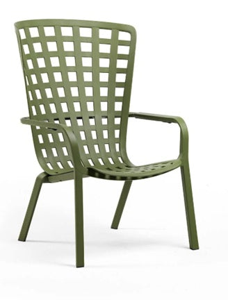 Assisted Living Nardi Outdoor Collection-  Folio Arm Chair