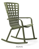 Assisted Living Nardi Outdoor Collection-  Folio Rocking Chair