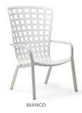 Assisted Living Nardi Outdoor Collection-  Folio Arm Chair