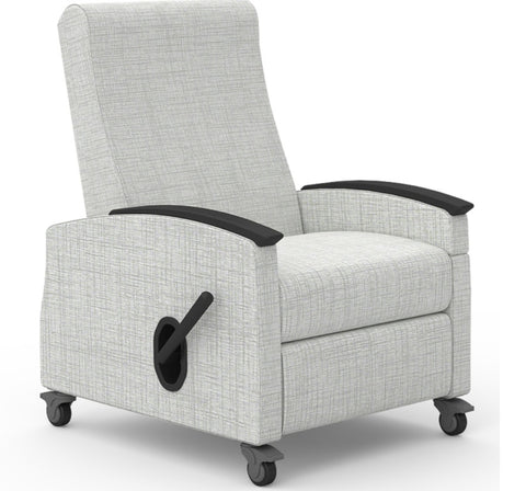 Knu Lazboy Rapid Response Durable 650 Recliner with Fold Down Patient Transfer K1167U