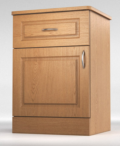 Resident Room Bedside Cabinet 1DRW/1DR - Lux Collection