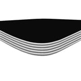 Assisted Living Dining Table Top Only- Retro Round HPL top w Ribbed T mold edge