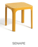Assisted Living Nardi Outdoor Collection-  Net Side Table