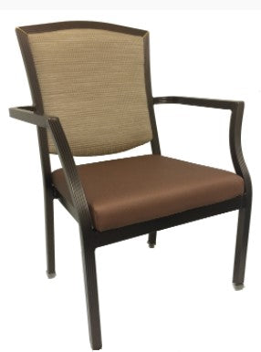 Assisted Living Aluminum Wood Dining Chair- Mix &Match7