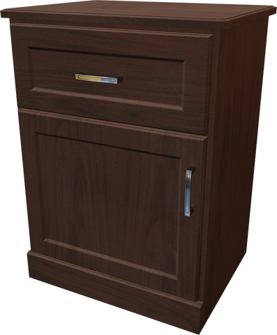 Resident Room Bedside Cabinet, 1 DWR, Brookhaven Collection,
