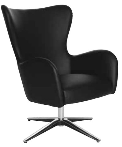 Contemporary Wing Back Resident Chair LS5387AL
