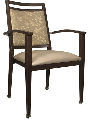 Assisted Living Aluminum Wood Dining Chair- Ryno Promo