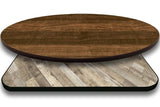Assisted Living Dining Table Top Only  42" Round HPL top w T-mold edge