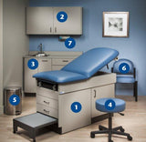 Clinton Ready Room Exam Office Package-CostPlus Medical Supply