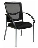 Mesh Office Arm Chair, Stacking-CostPlus Medical Supply