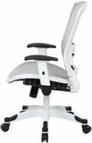 Office Mesh Task chair, White-CostPlus Medical Supply