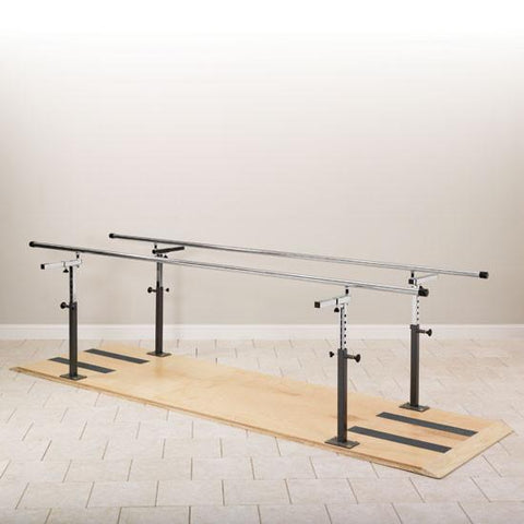 Physical Therapy Parallel Bars, Platform style, (84",120", 144"w)-CostPlus Medical Supply