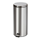 Waste Receptacle, Round, Stainless Steel (13,20,32 QT)-CostPlus Medical Supply